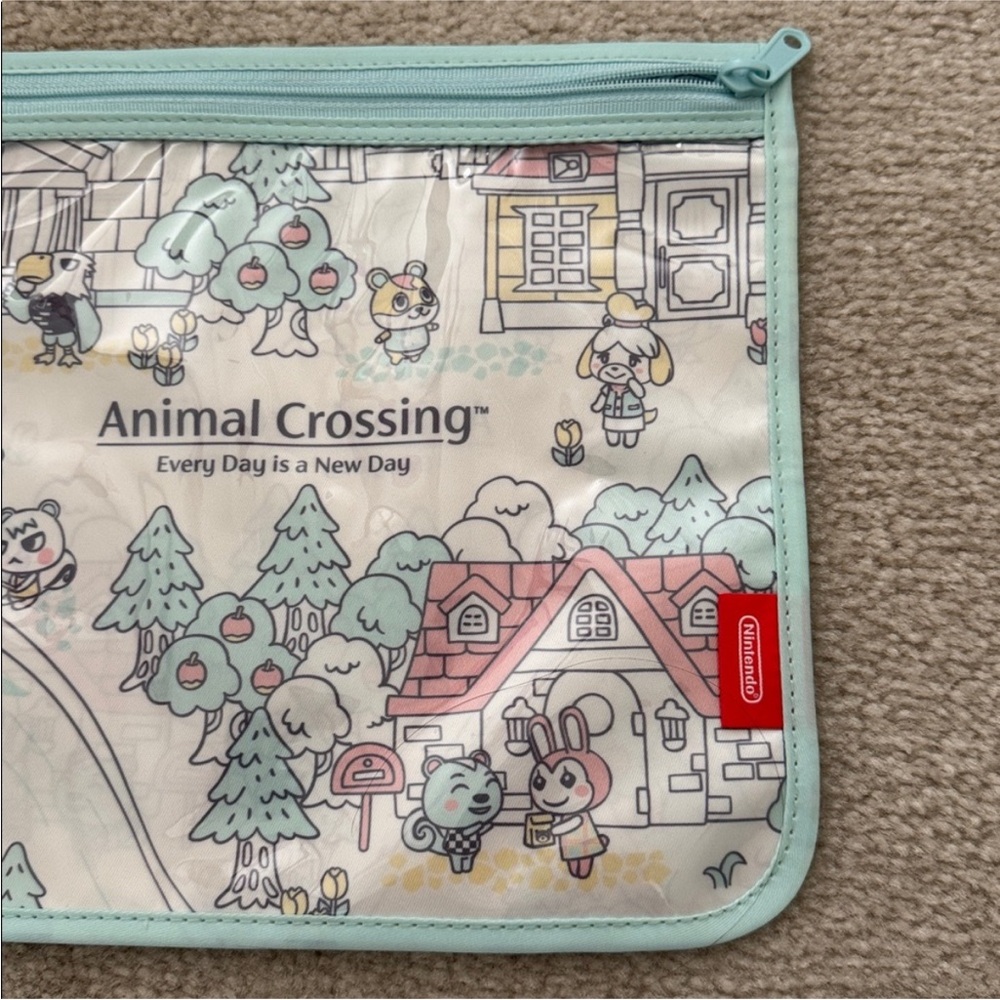 Nintendo Animal Crossing Pouch Set - Blue and White - Picture 3 of 4